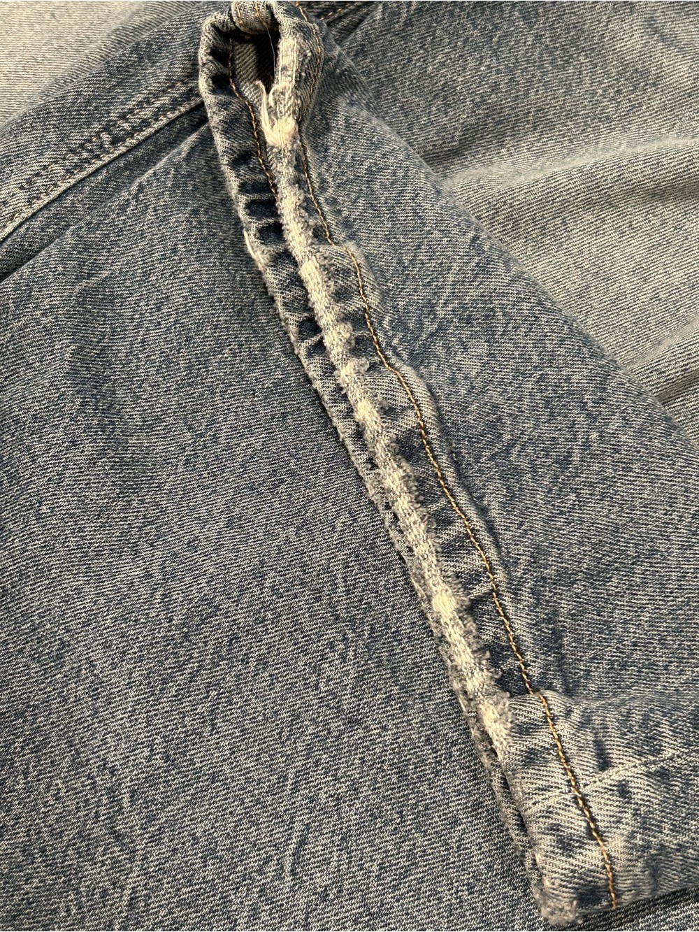 Good American Good Ease Relaxed Wide Leg Jeans Mid Rise Medium Wash Petite 6/28 - Picture 13 of 13